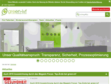 Tablet Screenshot of green-ivf.de